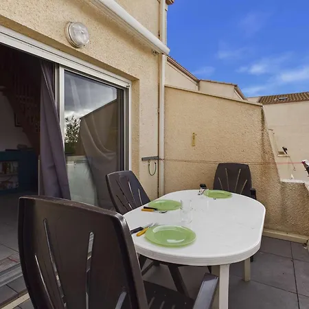Apartment Mezzanine Avec Terrasse Et Piscine A Marseillan - 6 Couchages - Fr-1-326-437