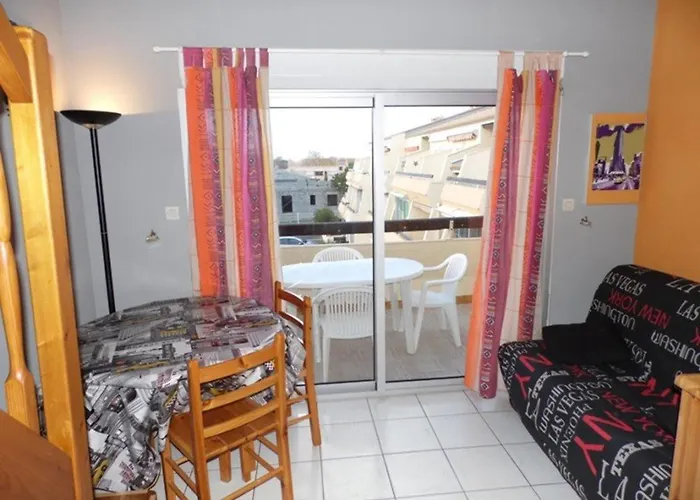 Daire Mezzanine Avec Terrasse Et Piscine A Marseillan - 6 Couchages - Fr-1-326-437
